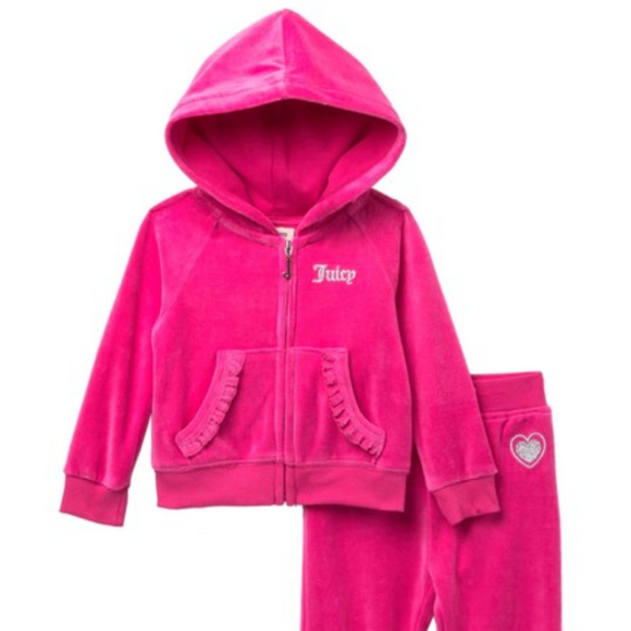 Juicy Couture Other - JUICY COUTURE Baby Girl 2 pc Jogger Set